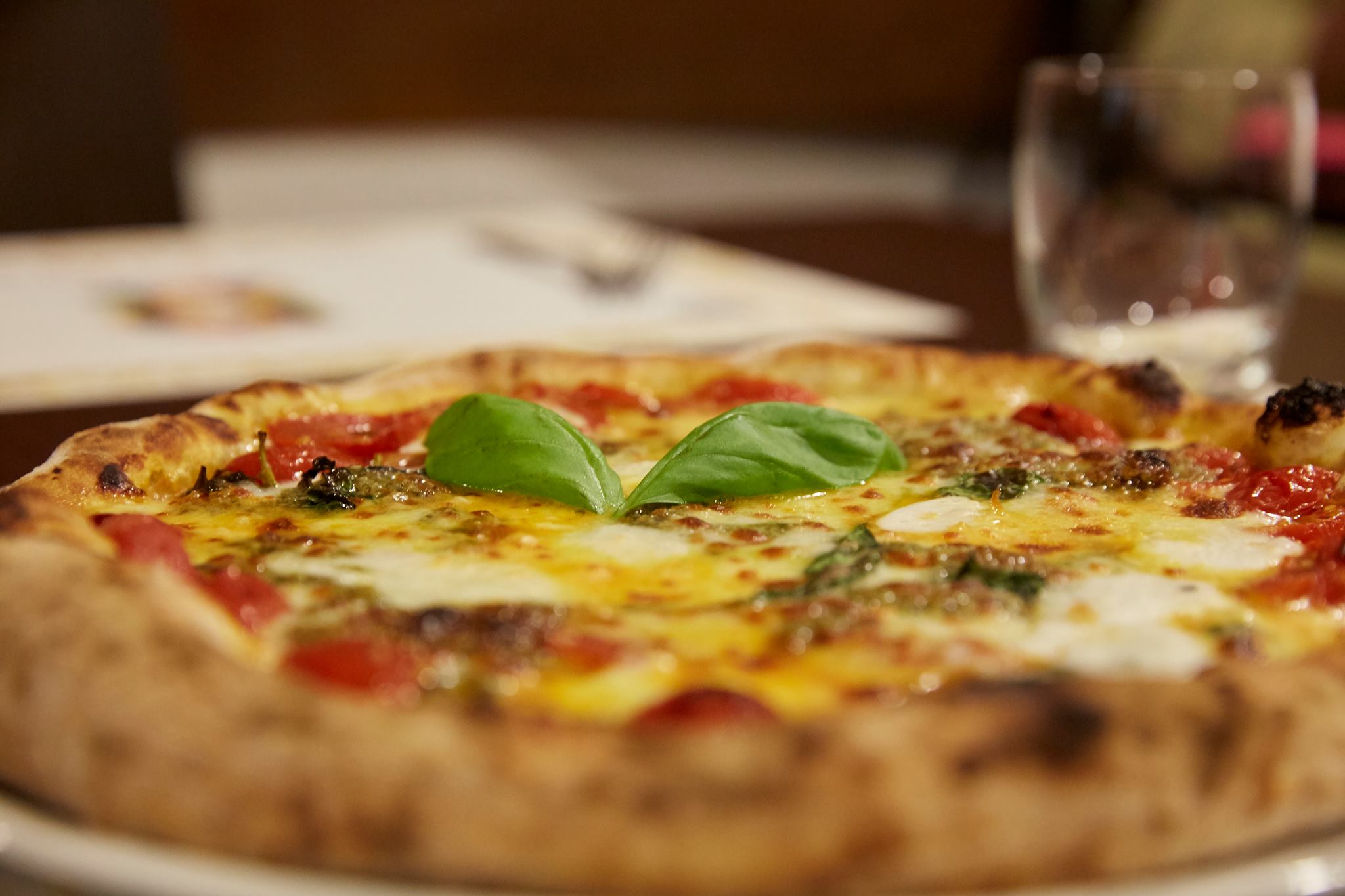 Delicious pizzas