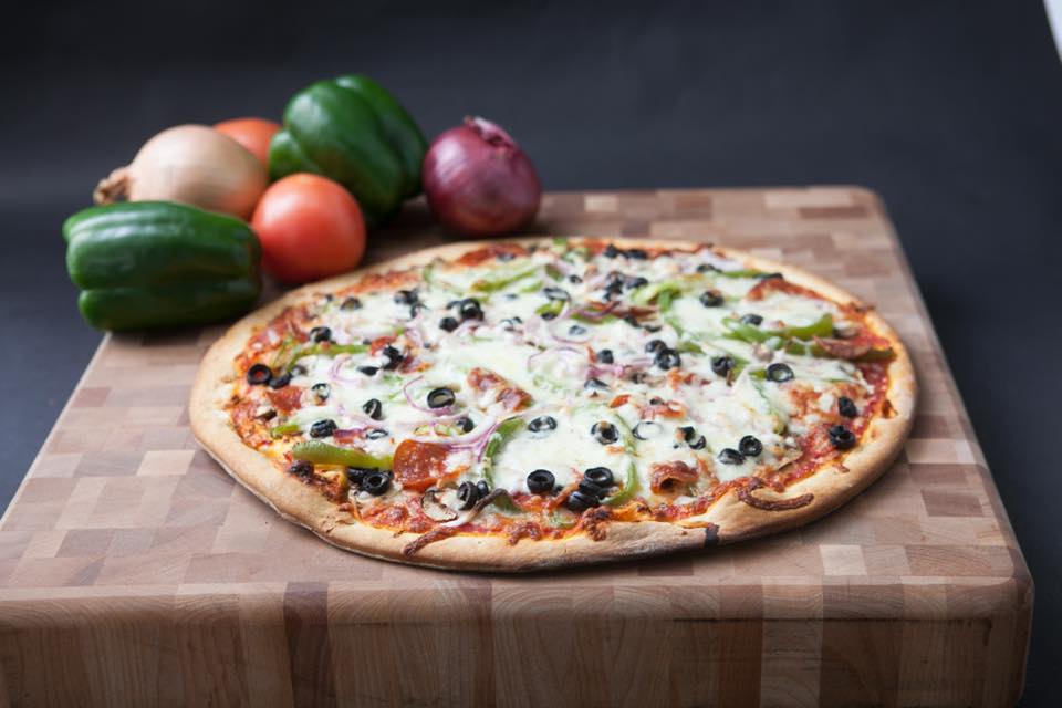 Delicious pizzas